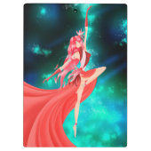 Porte-bloc Danseuse Rose Ciel Nocturne (Dos)