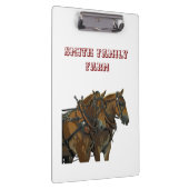 Porte-bloc d'attelage de chevaux de trait belges (Swatch)