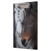 Porte-bloc De beaux chevaux (Gauche)