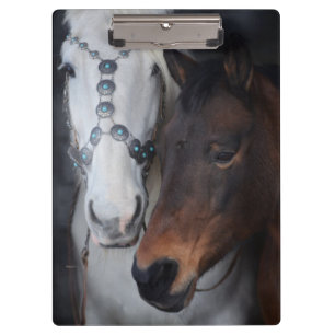 Porte-bloc De beaux chevaux