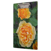 Porte-bloc De belles roses oranges (Gauche)