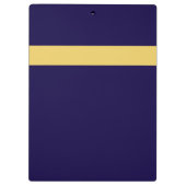 Porte-bloc de bureau Pro Logo Or Bleu Foncé (Dos)