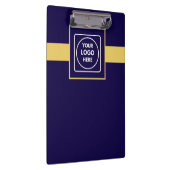 Porte-bloc de bureau Pro Logo Or Bleu Foncé (Swatch)