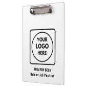 Porte-bloc de conception professionnelle avec logo (Gauche)