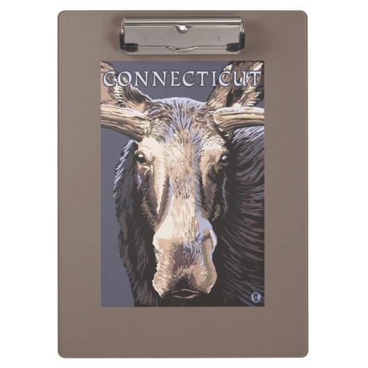 Porte-bloc De ConnecticutMoose fin (Devant)