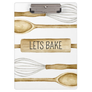 Porte-bloc de cuisine ustensiles aquarelle Boulang