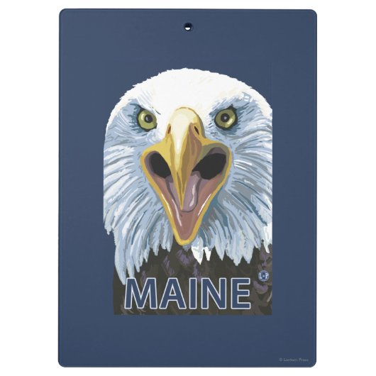 Porte-bloc De MaineEagle fin (Dos)