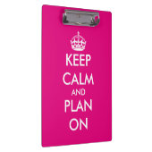 Porte-bloc de planification de mariage Keep calm r (Swatch)