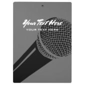 Porte-bloc de podcasting et vlogging professionnel (Dos)