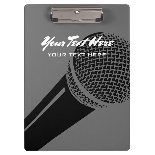 Porte-bloc de podcasting et vlogging professionnel (Devant)
