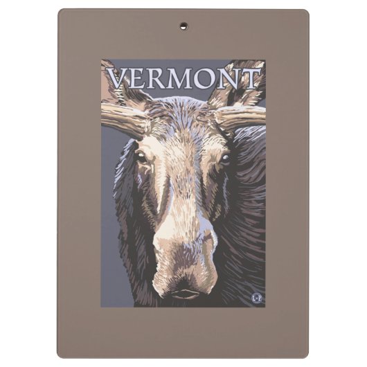 Porte-bloc De VermontMoose fin (Dos)