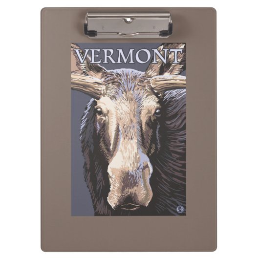 Porte-bloc De VermontMoose fin (Devant)