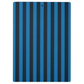 Porte-bloc Déco rayures verticales bleues (Dos)