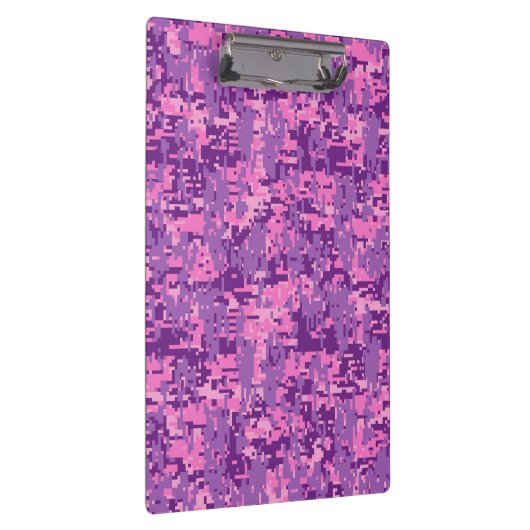 Porte-bloc Déco rose étoile sur le style Camo numérique (Swatch)