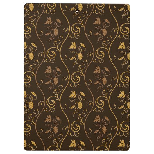 Porte-bloc Décor de raisins (Dos)