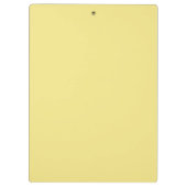 Porte-bloc Décor jaune pastel doux prêt à customiser (Dos)