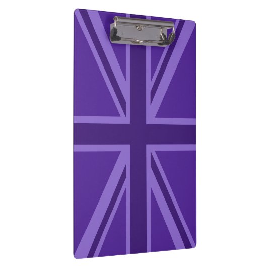 Porte-bloc Décor Union Jack Accent Violet (Swatch)