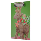 Porte-bloc Décoration de Noël de renne (Gauche)