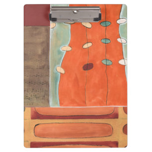 Porte-bloc Défilé abstrait des oeufs par Bruyère J Vess