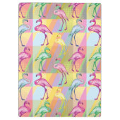 Porte-bloc Défilé de Flamant rose (Dos)