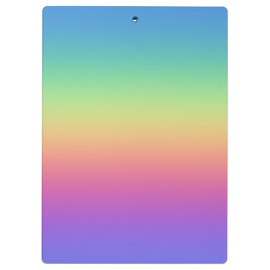 Porte-bloc Dégradé profond arc-en-ciel (Dos)