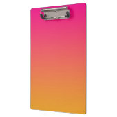 Porte-bloc dégradé rose et orange (Gauche)