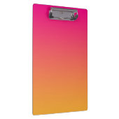 Porte-bloc dégradé rose et orange (Swatch)