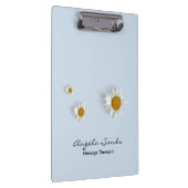 Porte-bloc Délégants marguerites blancs bleus (Swatch)