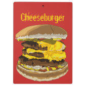 Porte-bloc Délicieux Porte - bloc Cheeseburger (Dos)