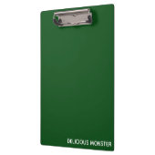Porte-bloc Delicious Monster green color name (Gauche)