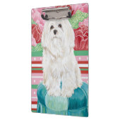 Porte-bloc Della Rose Maltese (Gauche)