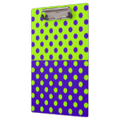 Porte-bloc Demi-points bleus et verts   (Gauche)