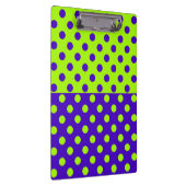 Porte-bloc Demi-points bleus et verts   (Swatch)