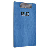 Porte-bloc denim bleu (Swatch)