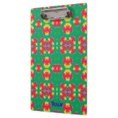 Porte-bloc DENISE ~ Conception Rose, Rouge, Jaune et Verte (Gauche)