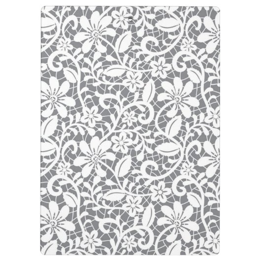 Porte-bloc Dentelle blanche 1 (Dos)