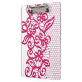 Porte-bloc Dentelle rouge (Gauche)