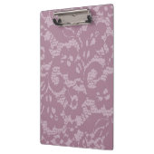 Porte-bloc Dentelle violette (Gauche)