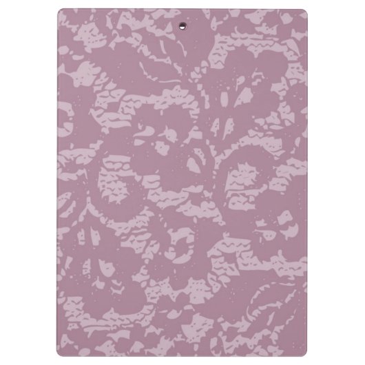 Porte-bloc Dentelle violette (Dos)