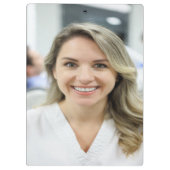 Porte-bloc Dentist Photo Customize Personalize (Dos)