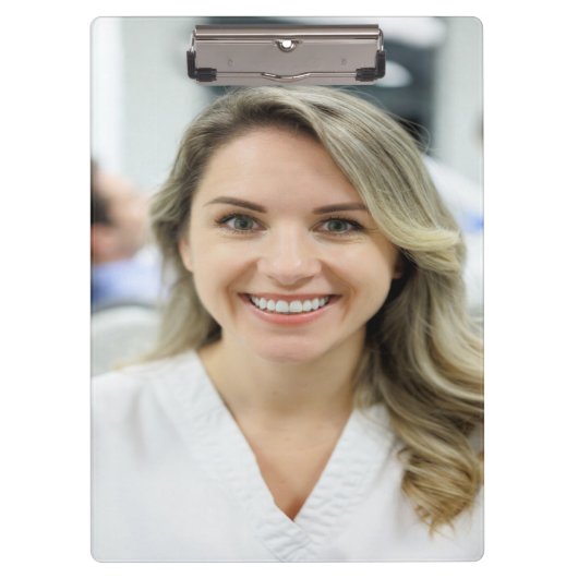 Porte-bloc Dentist Photo Customize Personalize (Devant)