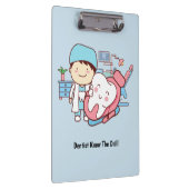 Porte-bloc Dentiste Animé avec la dent (Swatch)