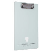 Porte-bloc Dentiste Dents Blanches Bleu Clair (Swatch)