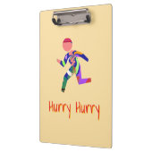 Porte-bloc Dépêche-toi de crème (Gauche)