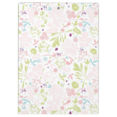 Porte-bloc déploiement de motif floral (Dos)