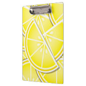Porte-bloc Des coins de citron funky ! (Gauche)