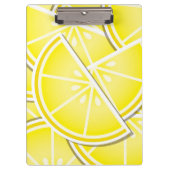 Porte-bloc Des coins de citron funky ! (Devant)