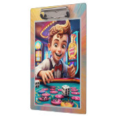 Porte-bloc "Dés en 3D" (Gauche)