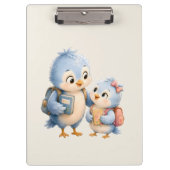 Porte-bloc des frères et sœurs Oiseau Bleu (Devant)