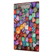 Porte-bloc dés multicolores (Gauche)